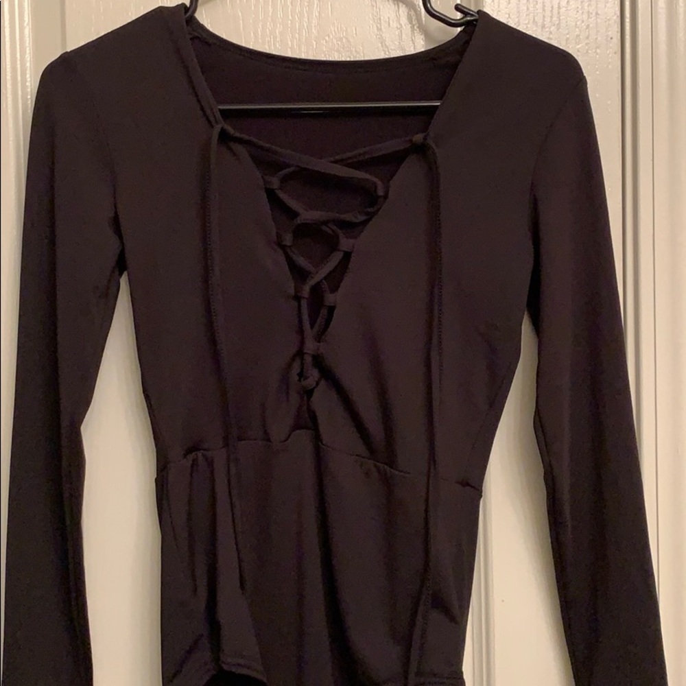 Black bodysuit